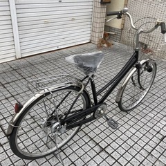 【26インチ自転車】ダイニチ製　内装3段変速付　LEDダイナモ使用　前後タイヤ　前カゴ、サドル新品❗️若林自転車　浜大津店　SALE中❗️