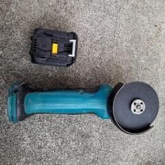 [決まりました]マキタ　充電式グラインダー14.4Vバッテリーつき