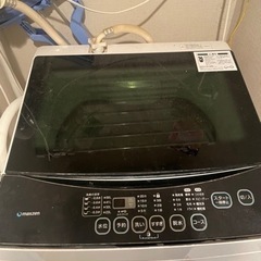 [ジャンク品]洗濯機マクスゼンJW06MD01WB２０１８年購入