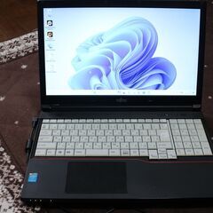 【ネット決済・配送可】ノートPC 富士通LIFEBOOK A57...