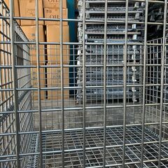 折りたたみメッシュパレート　　メッシュパレット・パレティーナ(かご) 　個人・会社・倉庫・工事・建設現場 　下取り承ります