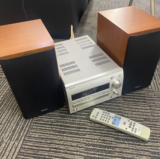 中古品　デノン DENON　D-MX11　DMX11　パーソナルオーディオシステム　スピーカーSC-MX33セット　2009年製