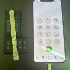 iPhone XsMaX バッテリー交換