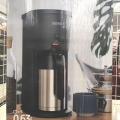 THERMOS 真空断熱ポット コーヒーメーカー 0.63L E...