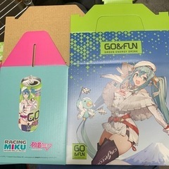 GO&FUN 初音ミクコラボ　未使用箱