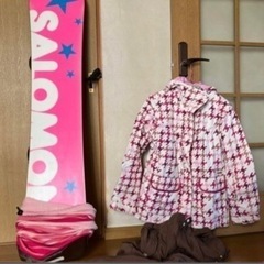 スノーボードセット　レディース　ウェア　ブーツ　ボードケース