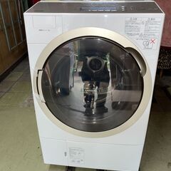 TOSHIBA 東芝 ドラム式洗濯乾燥機 TW-117A6L 左...