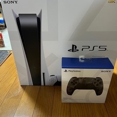 ps5  CFI1200 ほぼ未使用　新品コントローラー１つセット