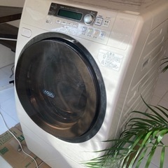 【引取り先決まりました】SANYO ドラム式洗濯乾燥機(ドア右開...