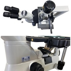 NO.1184 Nikon ニコン 培養倒立顕微鏡 ECLIPSE TS100-F中古ジャンク品 顕微鏡のSDGs - 倒立顕微鏡 ニコン – Nikon ECLIPSE TS100 - 中古機