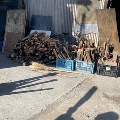 薪木　廃材