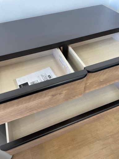 ニトリ 木製6段ハイチェストタンス アルナス アルダー材 ナチュラルウッド ニトリ タンス ハイチェスト ニトリ 木製6段ハイチェストタンス