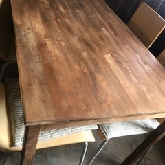 ダイニングテーブル　木製　カントリー家具　DIY 家具　