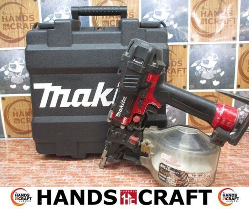 マキタ　makita　AN636H　高圧釘打ち機　中古品　ケース/保護メガネ付き　【ハンズクラフト宜野湾店】