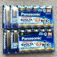 Panasonic EVOLTA 新品未使用 16本