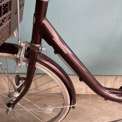 BRIDGESTONE 自転車 ママチャリ ブラウン 22インチ ブリヂストン