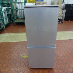 ID 380721　冷蔵庫２ドア　137L　シャープ　２０１８年　SJ-D14D-S