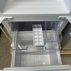 ジ084】SHARP 2ドア冷蔵庫 SJ-D18H-W 2021年製