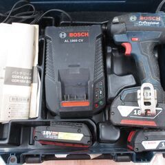 ボッシュ BOSCH GDR18V-EC インパクトドライバ バッテリ18V4.0Ah一個