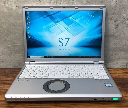 Panasonic LET'S NOTE SZ6 / Core i7 7600U (2.80GHz) / メモリ 16GB / SSD 512GB / 12.1型 (1920×1200) / Windows10 Pro 64bit