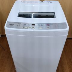 アクア 全自動洗濯機 ホワイト 6.0kg 2021年製 AQW...