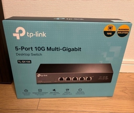 TP-Link10G対応 スイッチングハブ TL-SX105