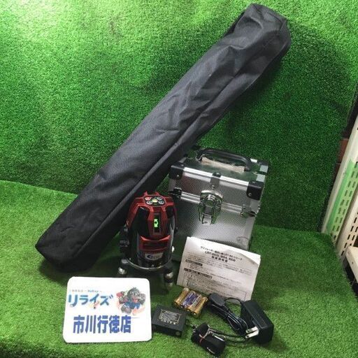 テクノ販売 LST-BG6 レーザー墨出し器 三脚付き【市川行徳店】【店頭取引限定】【中古】管理番号：ITEMXXJ6WHAA