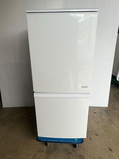 シャープ　ノンフロン冷凍冷蔵庫　137L　SJ-C14B-W　（16）　お近くなら無料配達いたします