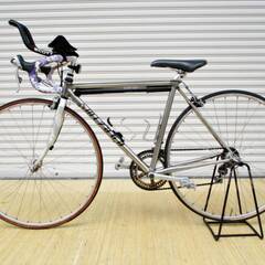 MIYATA SCOTTのハンドル付ロードバイク 26インチ Zefal空気入付 軽量 