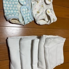 新生児　赤ちゃん　布おむつ　オムツカバー