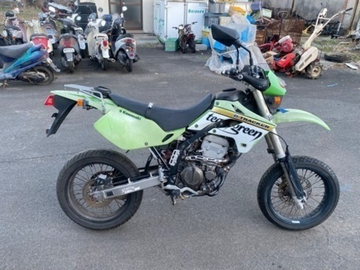 カワサキ　KLX250 Dトラッカー　書付　レストアベース　部品取り　LX250E