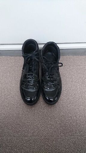 【追加再値下げ】(メンズ)BALENCIAGA 黒ハイカットスニーカー(サイズ42/約26.5～27cm)