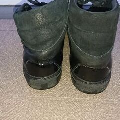 追加再値下げ】(メンズ)BALENCIAGA 黒ハイカットスニーカー(サイズ42 