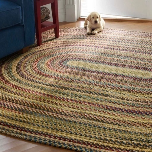 早い者勝ち！エルエルビーン ラグ □美品□L.L.Bean/ブレイド•ウール