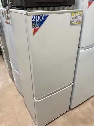 お値下げしました!!201L2ドア 冷蔵庫AQUAAQR-20JBKアクア2019年 No.1181● ※現金、クレジット、スマホ決済対応※