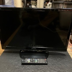 SHARP液晶カラーテレビ