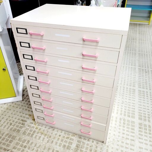 【特価品】レターケース 10段 木製 レトロポップ 事務用