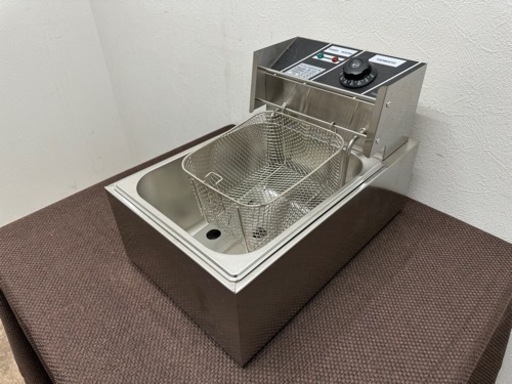 未使用保管品　ANGGO　業務用　電気フライヤー　６L　フライドポテト　フライドチキン