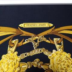 エルメススカーフ額装