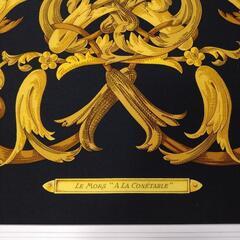 エルメススカーフ額装