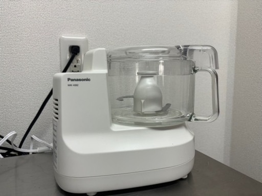 Panasonic フードプロセッサー MK-K82-W メーカー保証付き 新品 Panasonic フードプロセッサー MK-K82-W メーカー保証付き 新品