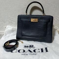 【ネット決済・配送可】【COACH】美品✨ハンドバッグ レーンキ...