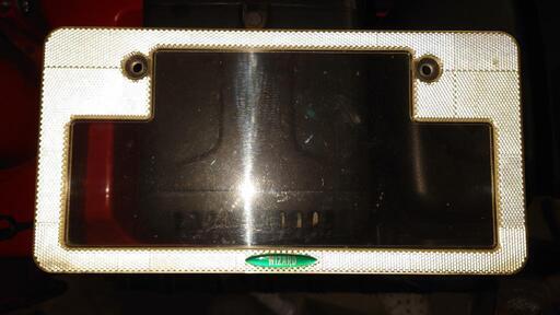 1/17までウィザードナンバーカバー (さんだる) 横手の車のパーツの中古  