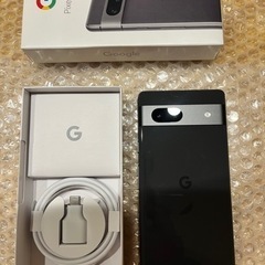 ★値下げ★ GooglePixel7a  黒 新品未使用 （外箱...