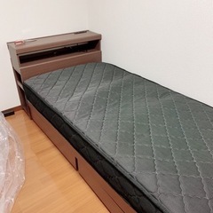 シングルベッド×2台 フレームのみ