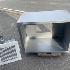 □中古品 レンジフート 1000x750x600mm 三菱換気扇付き VD-23ZP 