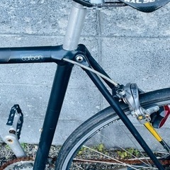 現状品】ロードバイク　ミヤタ？　フレームにcarbonと書いてます。