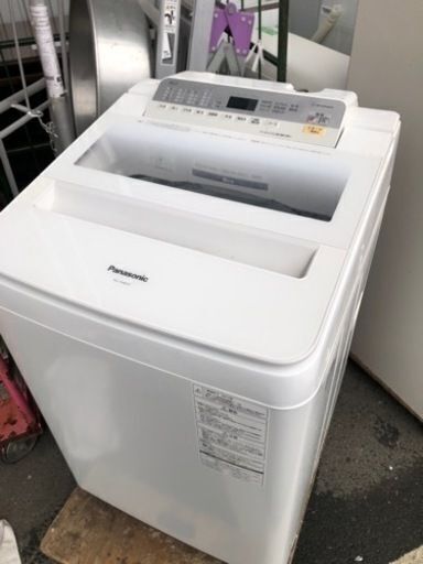福岡市内配送設置無料　パナソニック Panasonic NA-FA80H5-W [全自動洗濯機 8kg ホワイト]