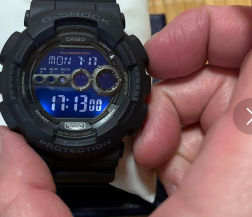1/11まで　値下げ　CASIO G-SHOCK ーライト搭載