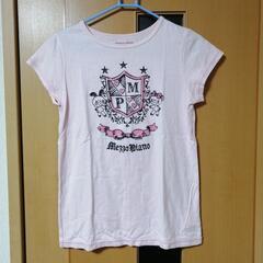 【値下げ】Tシャツ　サイズ160(L)ピンク